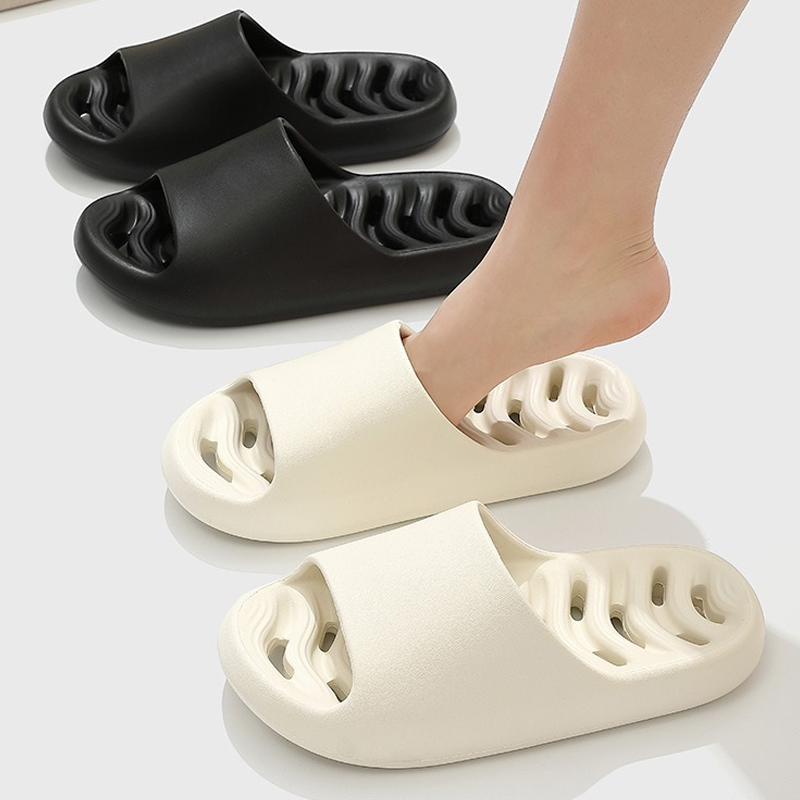 Men'S Shoes For Summer - รองเท้าแตะแบบสวมสำหรับผู้หญิงและผู้ชาย รุ่น Cloud Slipper แบบโปร่ง ระบายอากาศ