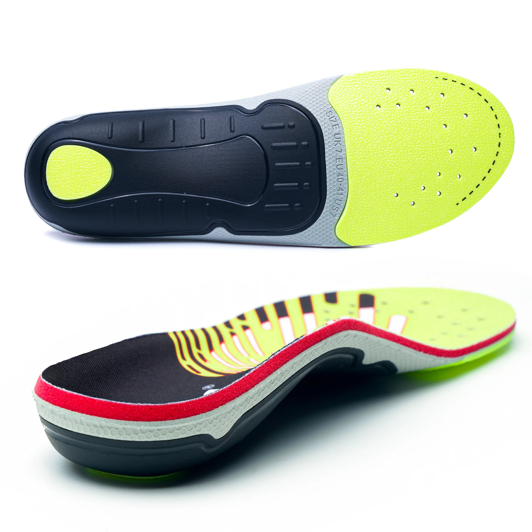 Men'S Shoes Green And White - Plantar Fasciitis Orthopedic Insole บรรเทาอาการปวดเท้าแบนสูงสนับสนุนผู้ชายผู้หญิง Orthotic