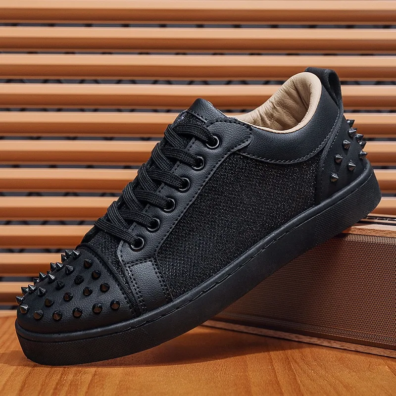 Men Shoes Dior - รองเท้าผ้าใบผู้ชาย Designer Rivet Casual รองเท้าผ้าใบรองเท้ารองเท้าเดินรองเท้าสําหรับชายรองเท้า Zapatillas