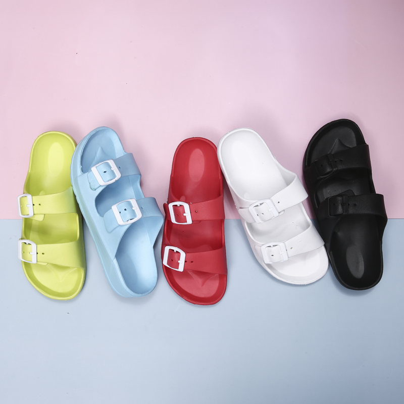 Men Shoes On Sale - รองเท้าแตะในบ้าน น้ำหนักเบา ปรับได้ ทำจาก EVA พร้อมสายรัดคู่