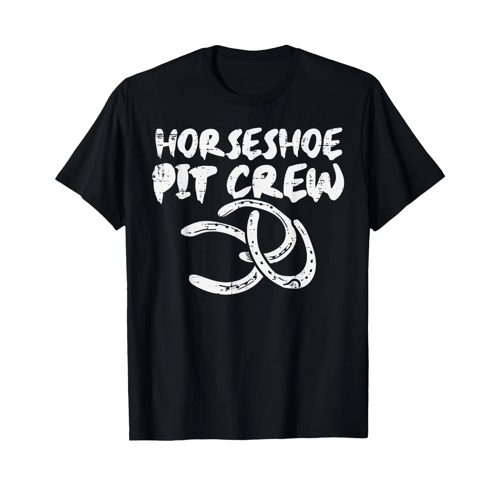 Men'S Shoes For Crews - เสื้อยืดเด็ก Horseshoe Pit Crew Funny Horse