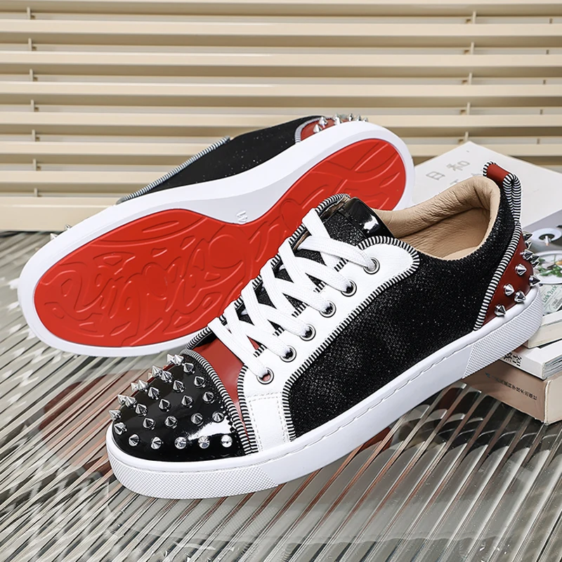 Men Shoes Dior - 2025 ใหม่ผู้ชายรองเท้าสบายๆนุ่มสบาย Punk สไตล์รองเท้าแฟชั่นเล็บ Anti SLIP