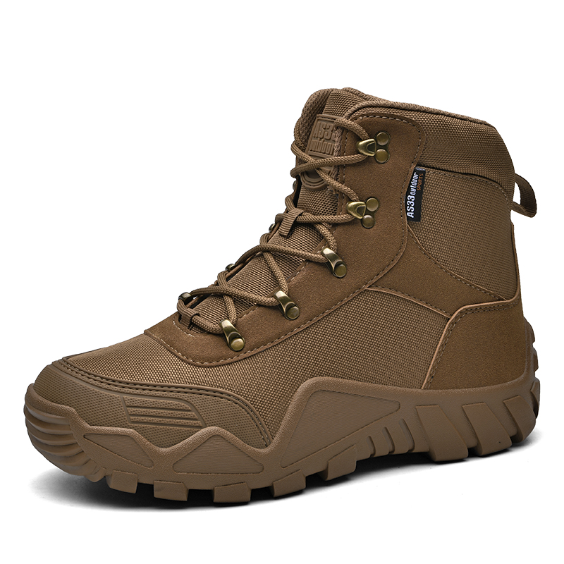 Men'S Training Shoes - รองเท้าผู้ชายรองเท้ากลางแจ้งรองเท้าปีนเขารองเท้าทหารรองเท้าคุณภาพสูงการฝึกอบรมกันน้ำผู้หญิงผูกเชือกยูนิเซ็กส์ระบายอากาศได้