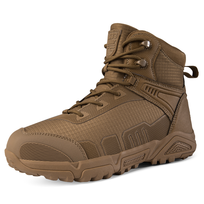Men'S Shoes Dockers - รองเท้าบูทผู้ชายแบบยุทธวิธี รองเท้าทหารกันน้ำ น้ำหนักเบาพิเศษ รองเท้าทำงาน รองเท้าฝึกซ้อม รองเท้าเดินป่า