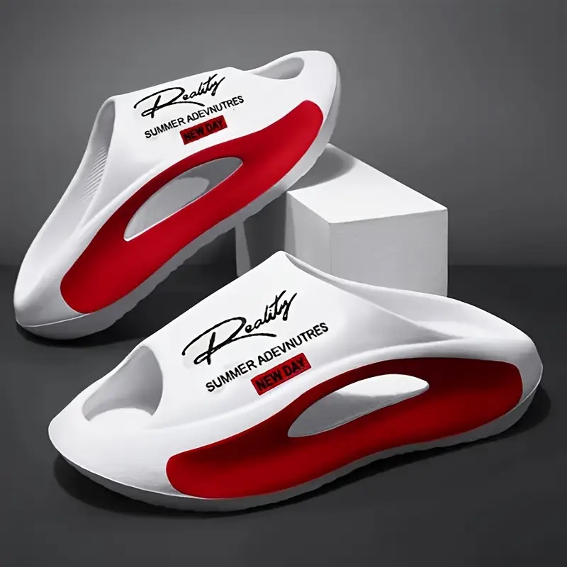 Men Shoes On Sale - รองเท้าแตะลำลองแบบ unisex สวมใส่ได้ทุกฤดู รองเท้าแตะผู้หญิงใส่สบาย รองเท้าใส่ในบ้าน ระบายอากาศได้ดี