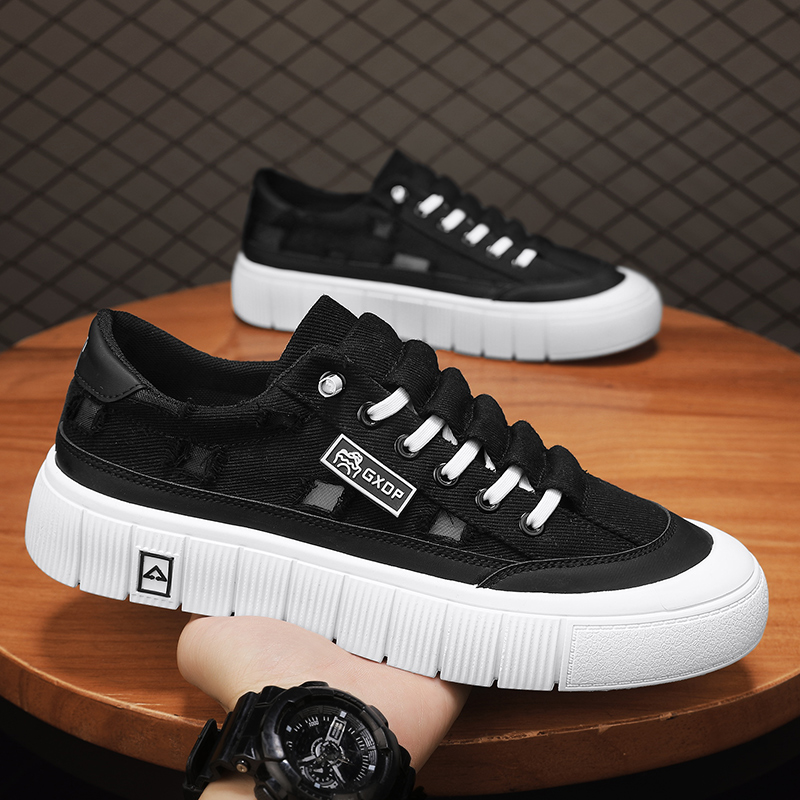 Men'S Shoes Green And White - ใหม่รองเท้าลำลองผู้ชายรองเท้าผ้าใบกลางแจ้งรองเท้าผ้าใบรองเท้าเดินรองเท้าสบายรองเท้าผู้ชายเทนนิส ฮอมเบรสสีเขียวสีขาว