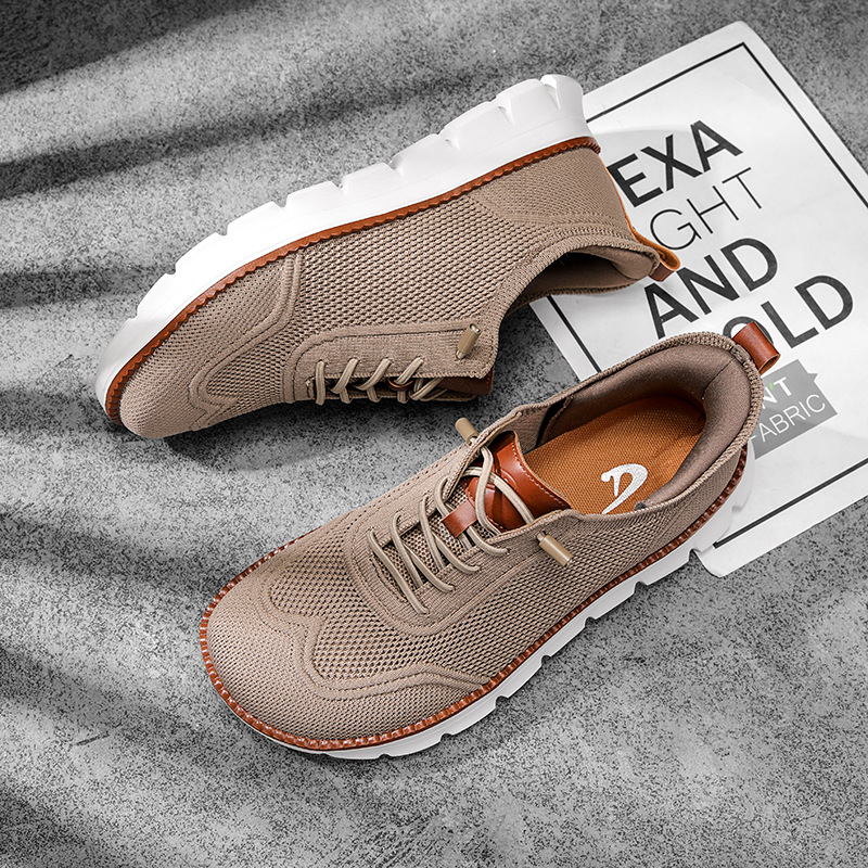 Men'S Shoes Dockers - รองเท้าผู้ชายทรงกว้าง สไตล์ลำลอง แบบตาข่าย ระบายอากาศดี ดีไซน์มินิมอล พื้นเรียบ