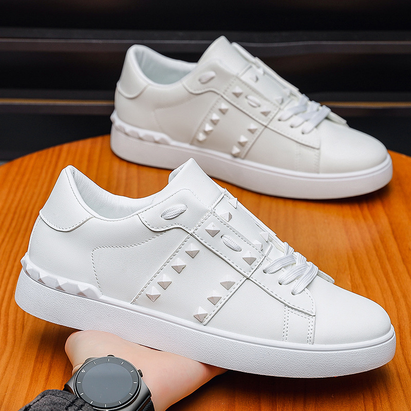 รองเท้าผ้าใบสีขาวแฟชั่นใหม่สำห - Men Shoes Dior บทวิจารณ์และราคา