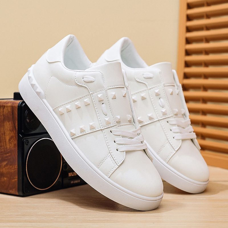รองเท้าผ้าใบสีขาวแฟชั่นใหม่สำห - Men Shoes Dior บทวิจารณ์และราคา