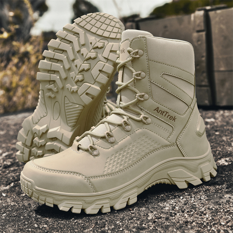 รองเท้าบูทผู้ชายรองเท้าทหารชาย - Men'S Training Shoes บทวิจารณ์และราคา