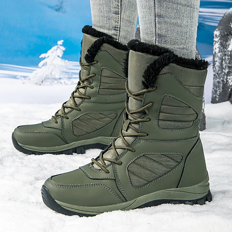 รองเท้าบูทผู้ชายแบบหุ้มข้อสูงส - Winter Boot Insulated บทวิจารณ์และราคา