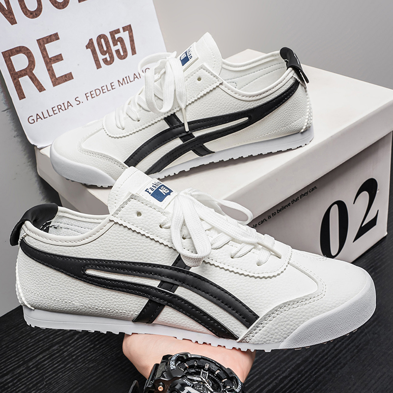รองเท้าผ้าใบแบรนด์แฟชั่น รองเท - Men'S Shoes Green And White บทวิจารณ์และราคา