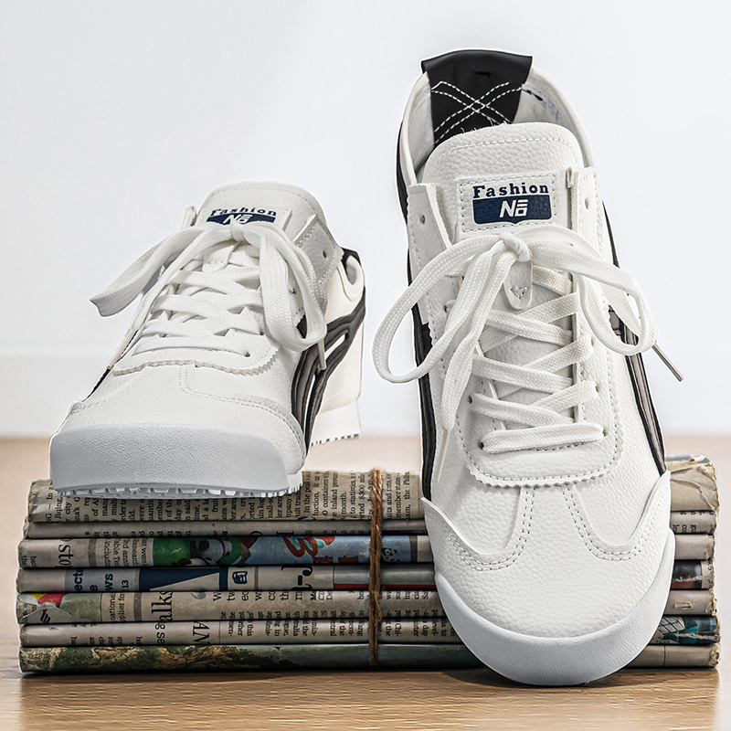 รองเท้าผ้าใบแบรนด์แฟชั่น รองเท - Men'S Shoes Green And White บทวิจารณ์และราคา