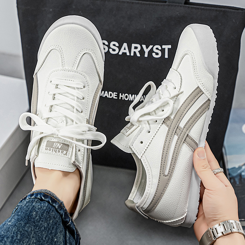 รองเท้าผ้าใบแบรนด์แฟชั่น รองเท - Men'S Shoes Green And White บทวิจารณ์และราคา
