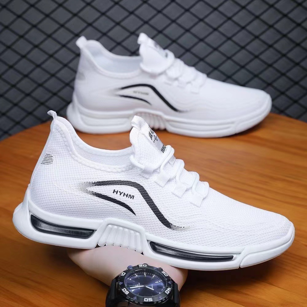 รองเท้าลำลองผู้ชายสำหรับฤดูร้อ - Men'S Shoes Green And White บทวิจารณ์และราคา