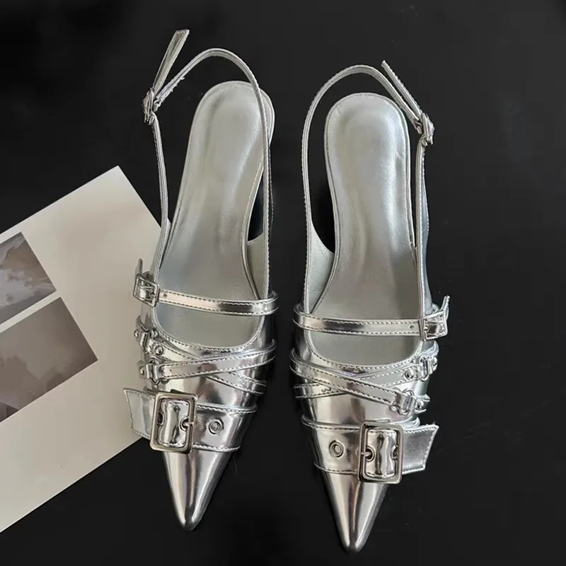 รองเท้าส้นสูงหัวแหลมแบบสวมสำหร - Dress Shoe Pointed บทวิจารณ์และราคา