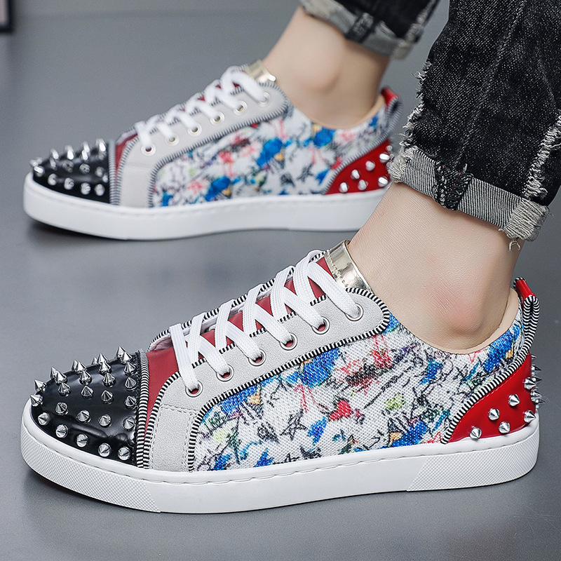รองเท้าผ้าใบลำลองผู้ชายสไตล์ให - Men Shoes Dior บทวิจารณ์และราคา