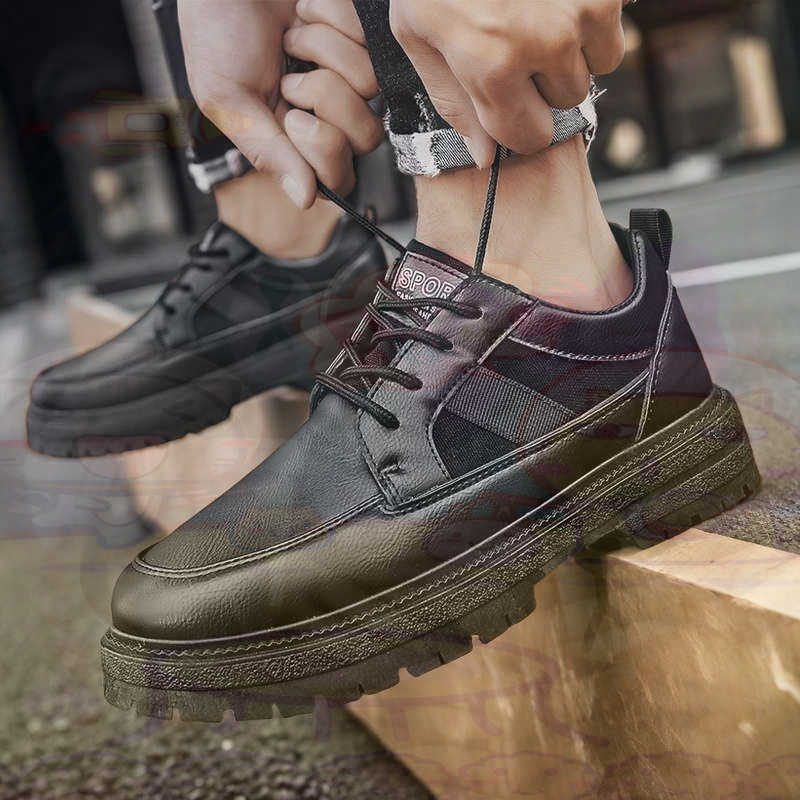 Dark Natural หนังแฟชั่น Traine - Men Shoes Eu To Us Size บทวิจารณ์และราคา