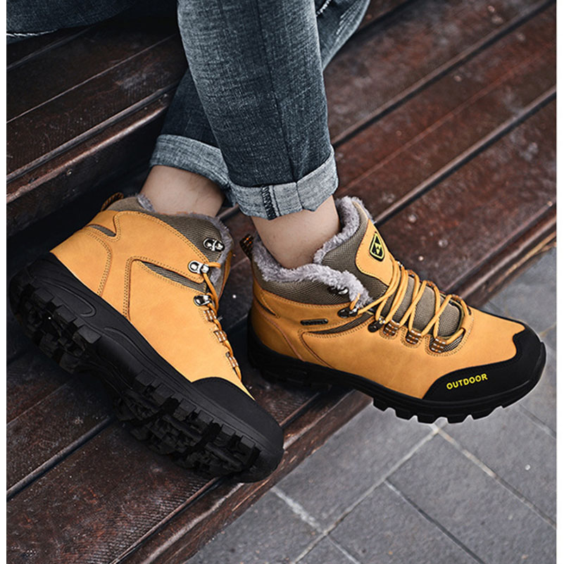 รองเท้าบูทหิมะบุขนสำหรับผู้ชาย - Winter Boot Insulated บทวิจารณ์และราคา