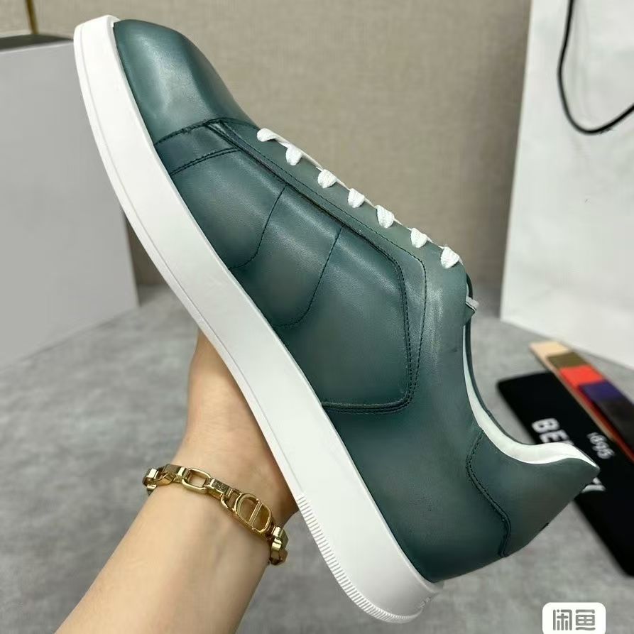 รองเท้าผู้ชายหนังวัวแท้ขนาดใหญ - Men Shoes Eu To Us Size บทวิจารณ์และราคา