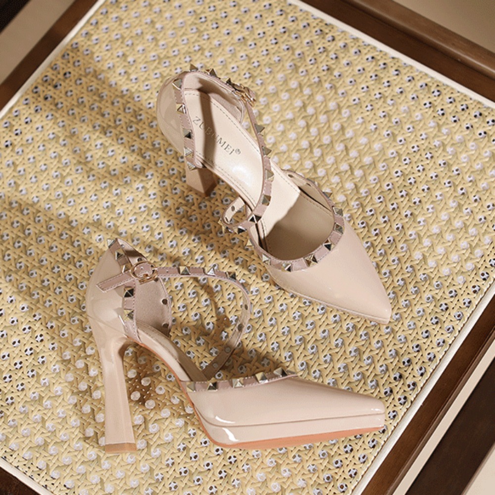 รองเท้าส้นสูงแบบรัดส้นสำหรับผู - Dress Shoe Pointed บทวิจารณ์และราคา