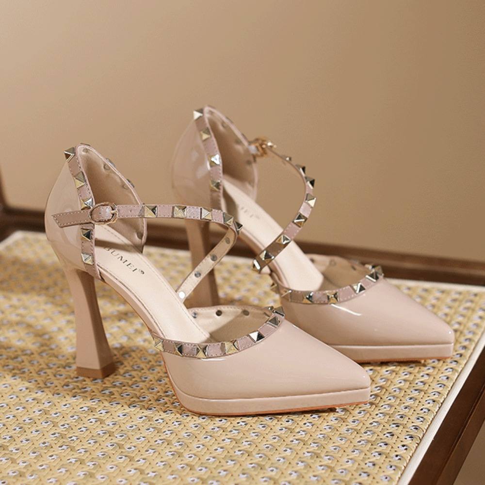 รองเท้าส้นสูงแบบรัดส้นสำหรับผู - Dress Shoe Pointed บทวิจารณ์และราคา