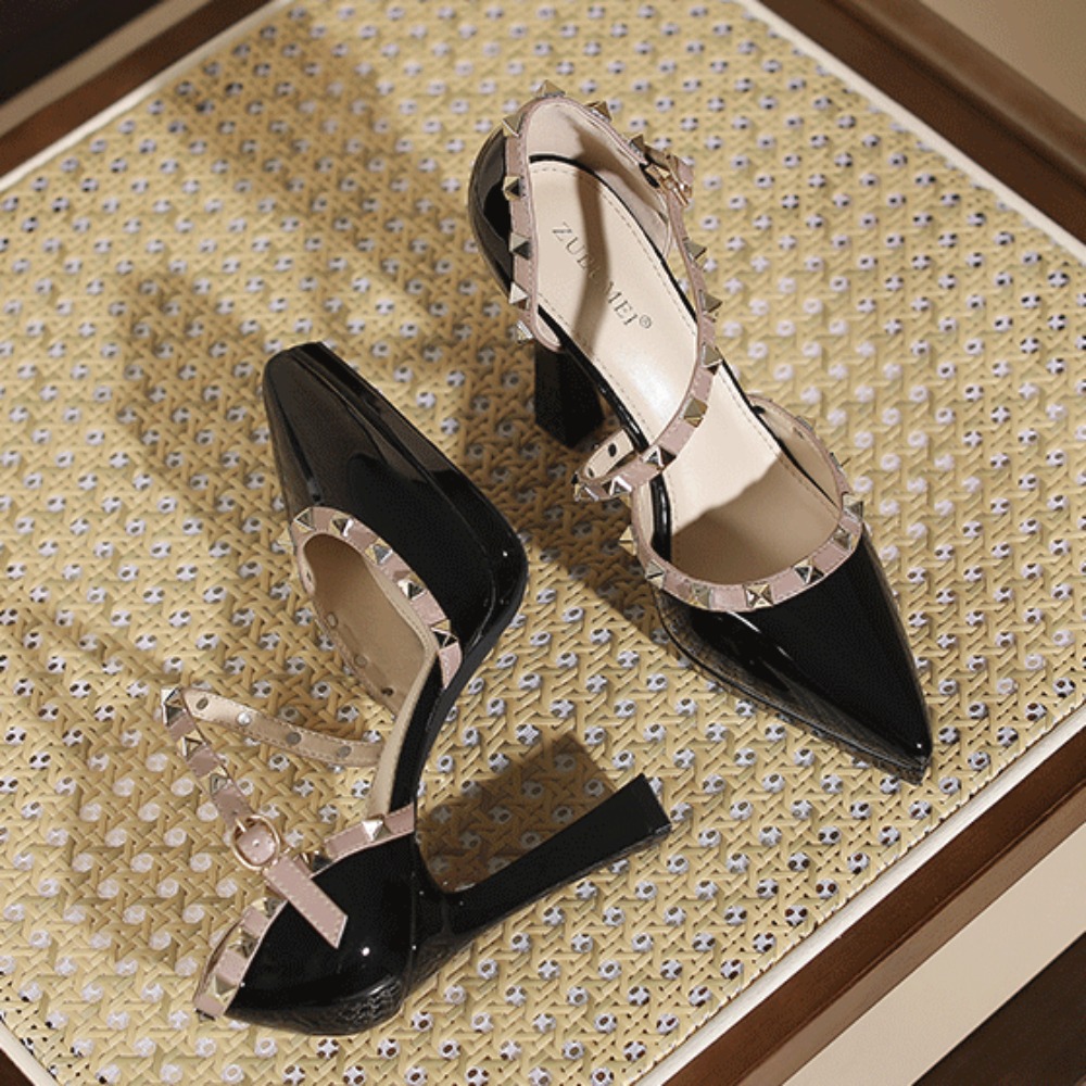 รองเท้าส้นสูงแบบรัดส้นสำหรับผู - Dress Shoe Pointed บทวิจารณ์และราคา
