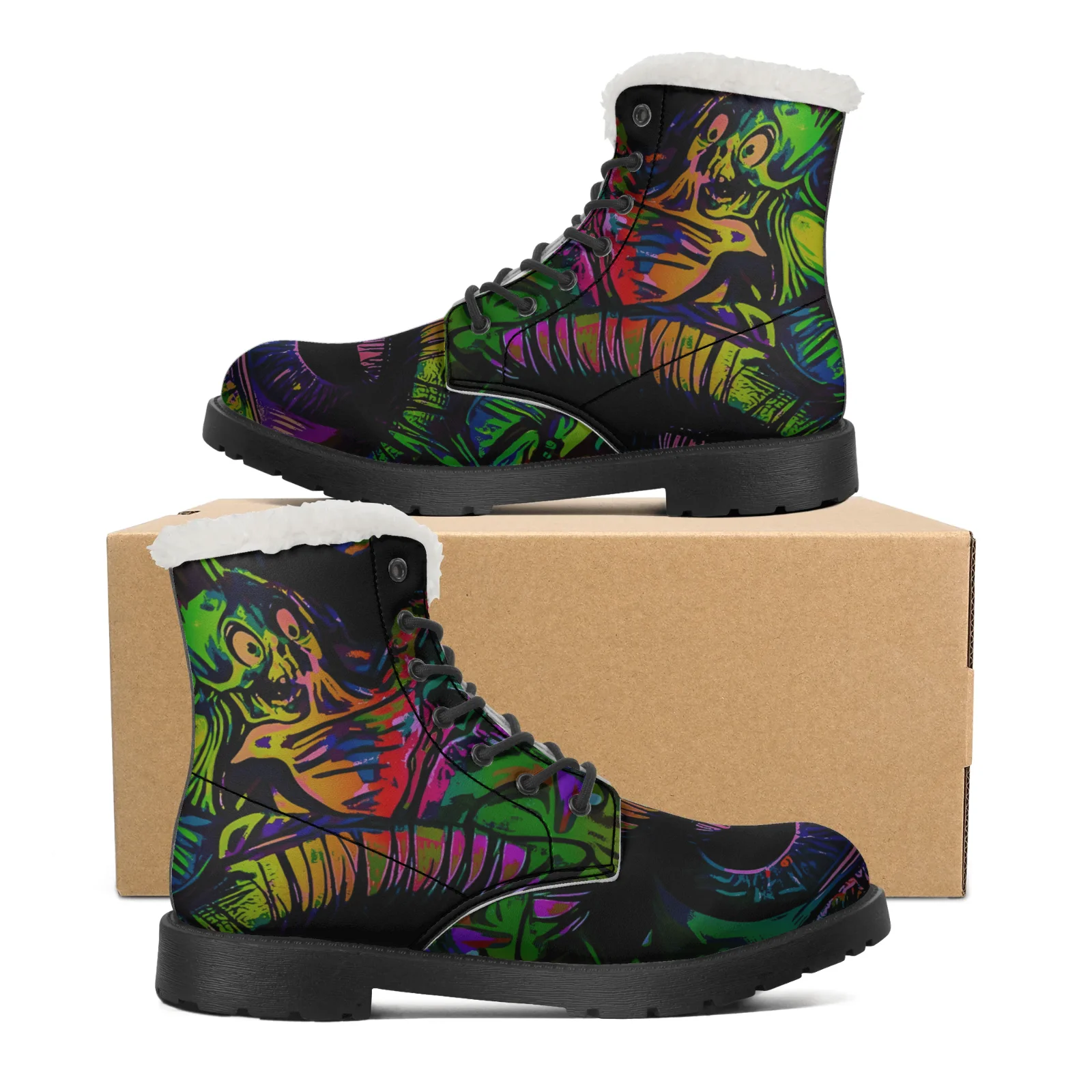 รองเท้าบูทหิมะดีไซน์เท่ห์สำหรั - Men Shoes Eu To Us Size บทวิจารณ์และราคา