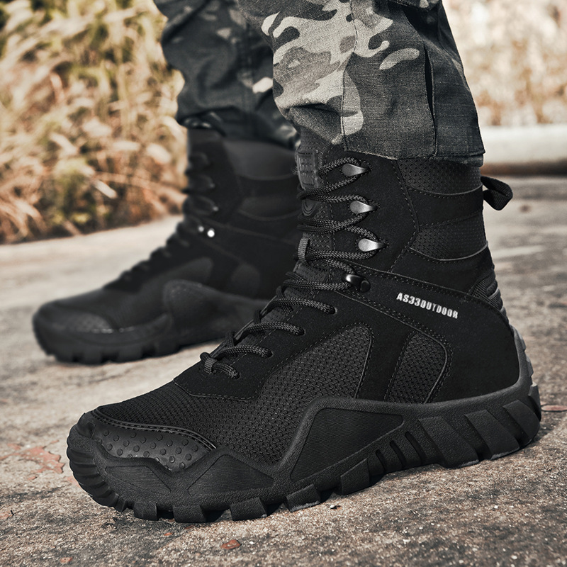 รองเท้าบูทผู้ชายแบบผูกเชือก กั - Men'S Training Shoes บทวิจารณ์และราคา