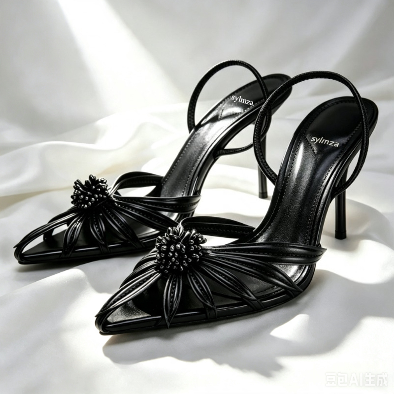 รองเท้าส้นสูงแบบสวมเปิดส้น ประ - Dress Shoe Pointed บทวิจารณ์และราคา