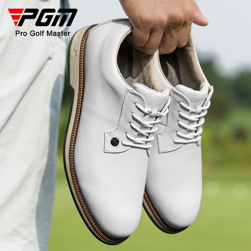 PGM รองเท้ากอล์ฟหนังวัวสำหรับผ - Men Shoes Eu To Us Size บทวิจารณ์และราคา