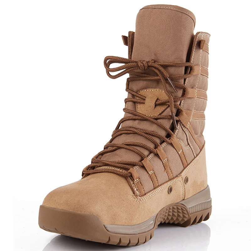 รองเท้าบูททะเลทรายแบบสูง รุ่น  - Men Shoes Eu To Us Size บทวิจารณ์และราคา