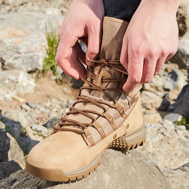 รองเท้าบูททะเลทรายแบบสูง รุ่น  - Men Shoes Eu To Us Size บทวิจารณ์และราคา