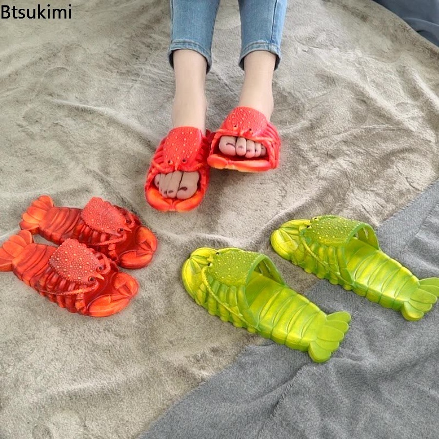 รองเท้าแตะลายการ์ตูนกุ้งมังกรส - Men'S Shoes For Summer บทวิจารณ์และราคา