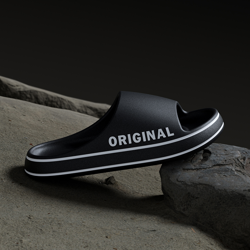 รองเท้าแตะพื้นหนาสำหรับผู้ชายแ - Men'S Shoes For Summer บทวิจารณ์และราคา