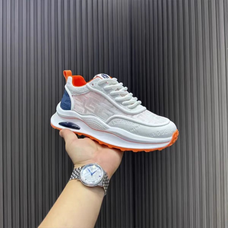 รองเท้าผ้าตาข่ายสีขาวแฟชั่นสำห - Men'S Shoes Green And White บทวิจารณ์และราคา