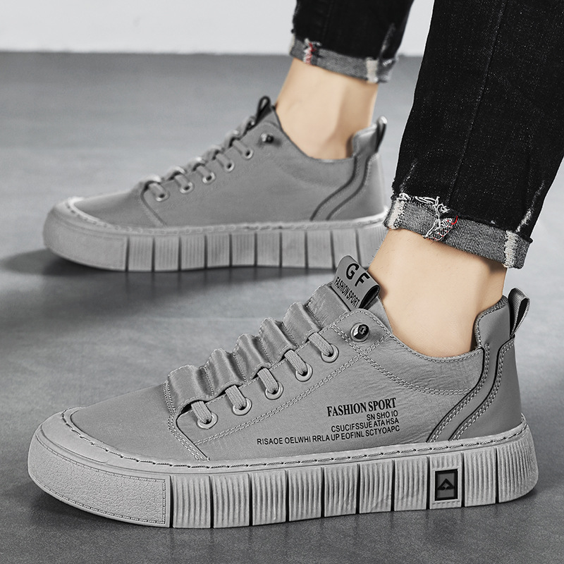 รองเท้าผ้าใบผู้ชายสีเขียว รองเ - Men'S Shoes Green And White บทวิจารณ์และราคา