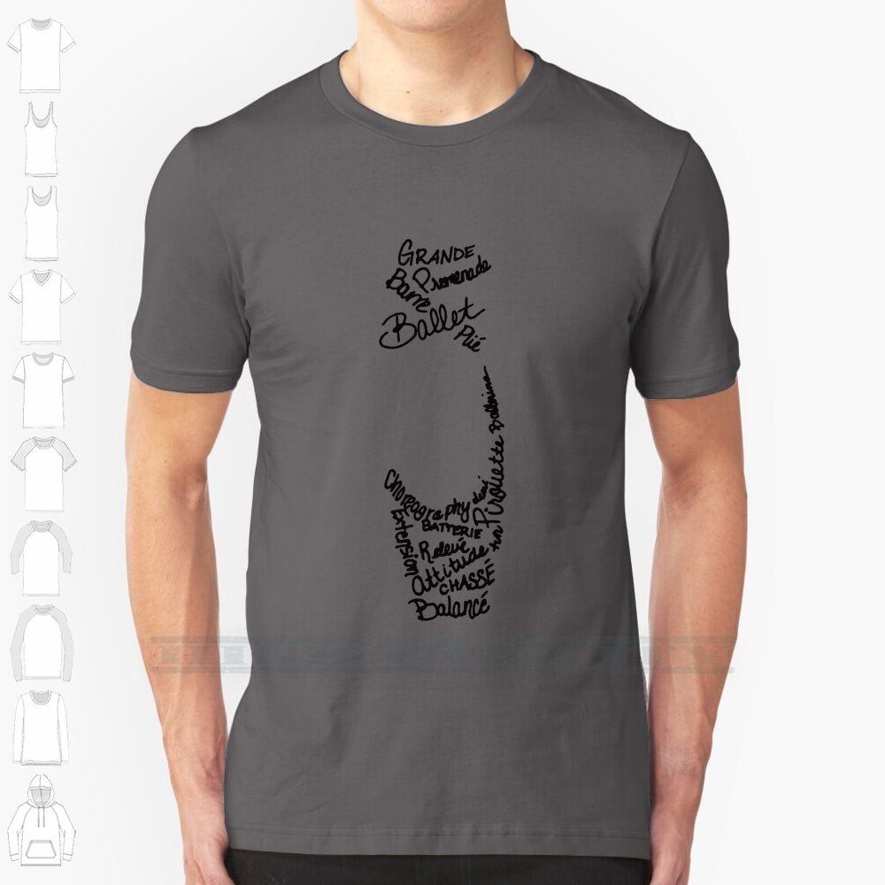 Pointe รองเท้าบัลเล่ต์เสื้อยืด - Men Shoes Quotes บทวิจารณ์และราคา