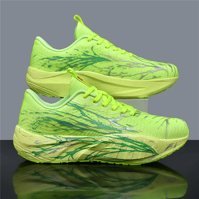 2026 ใหม่ผู้ชายกีฬารองเท้าวิ่ง - Men'S Shoes Green And White บทวิจารณ์และราคา