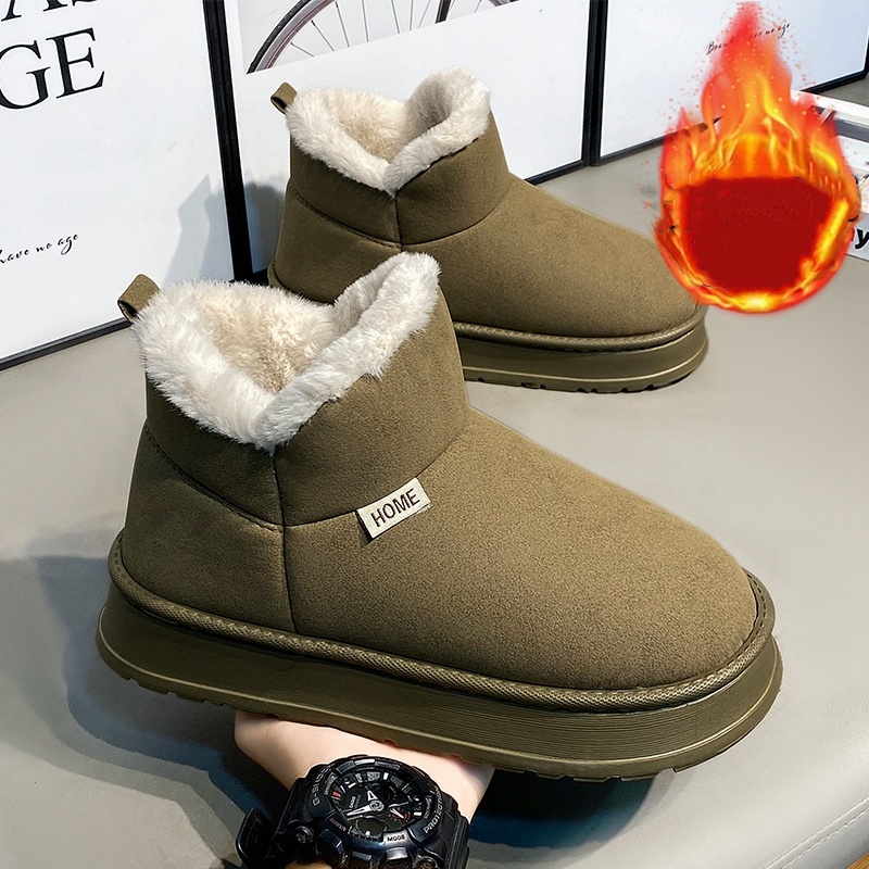 รองเท้าบูทหิมะบุขนแกะแบบคู่รัก - Winter Boot Insulated บทวิจารณ์และราคา