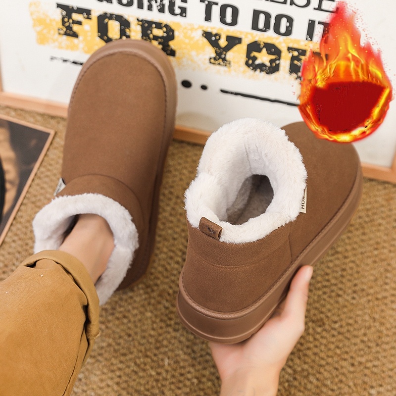 รองเท้าบูทหิมะบุขนแกะแบบคู่รัก - Winter Boot Insulated บทวิจารณ์และราคา