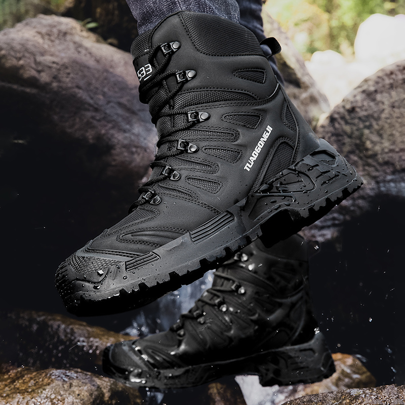 รองเท้าเดินป่าฝึกยุทธวิธีกลางแ - Men'S Training Shoes บทวิจารณ์และราคา