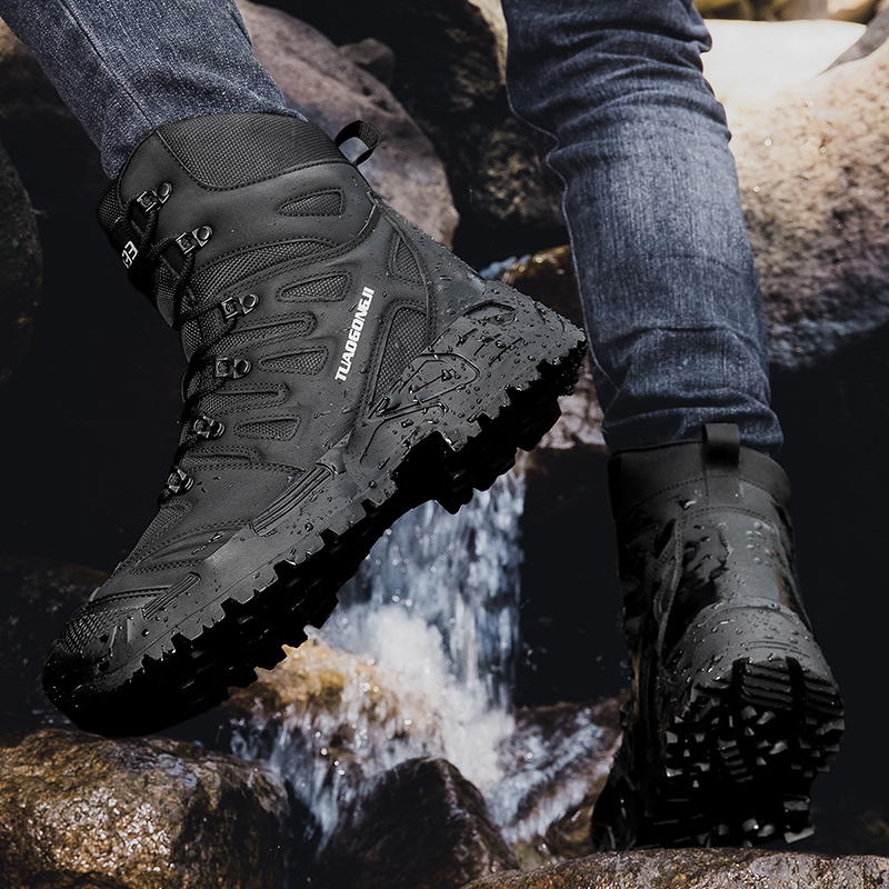 รองเท้าเดินป่าฝึกยุทธวิธีกลางแ - Men'S Training Shoes บทวิจารณ์และราคา