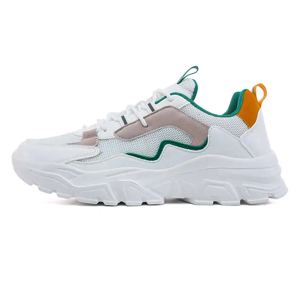 รองเท้าสเก็ตบอร์ดสีเขียวมิ้นต์ - Men'S Shoes Green And White บทวิจารณ์และราคา